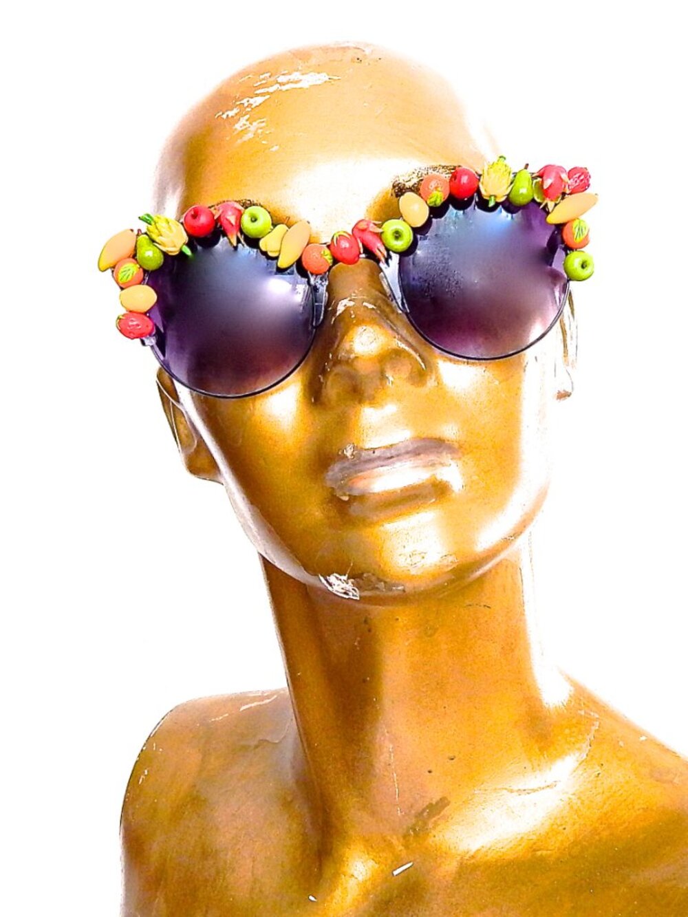 GASOLINE GLAMOUR FRUIT PUNCH COCO SUNGLASSES 🍓🍋🍊🥭🍐🍍🍎🍏